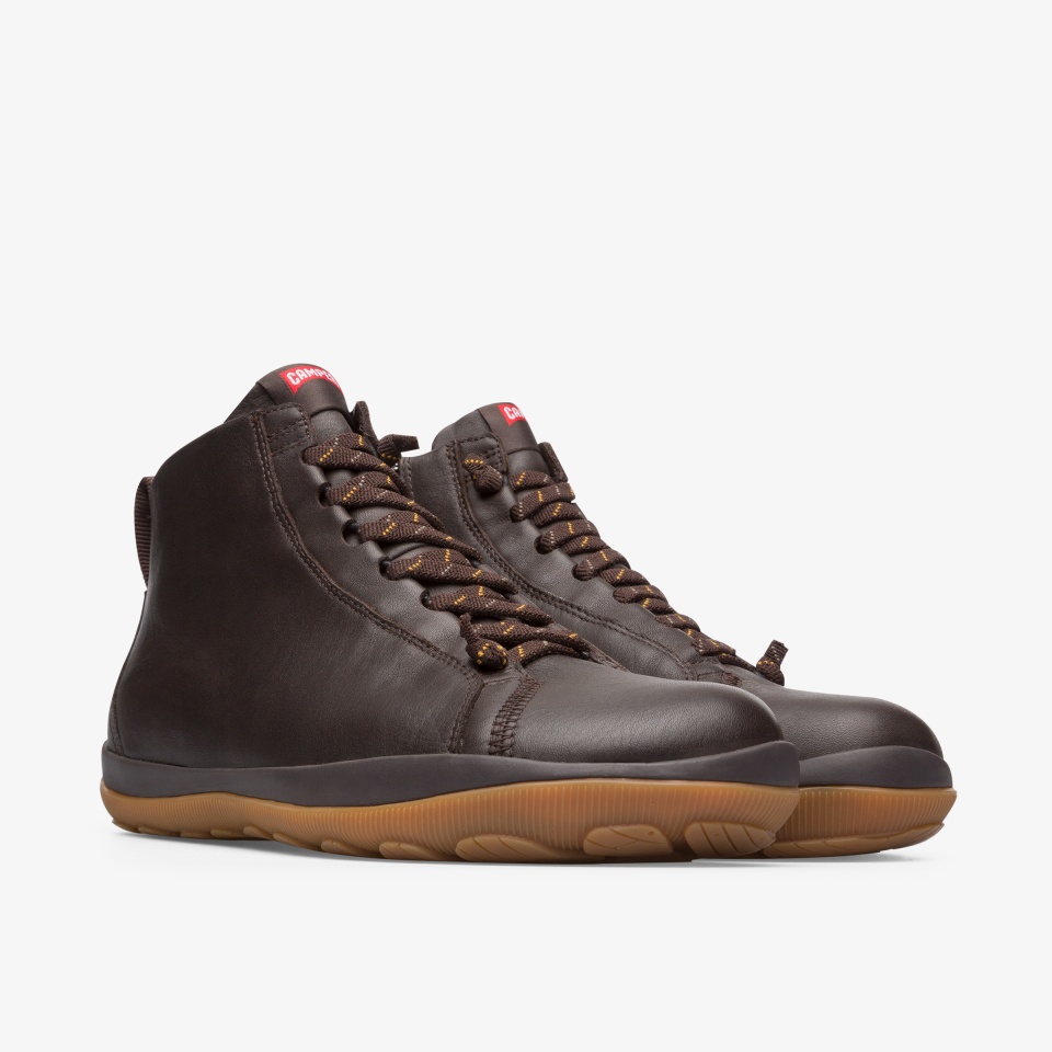 Botines Camper Peu Pista Hombre - Marrones Oscuro | Camper Mexico + 4951KYPTV